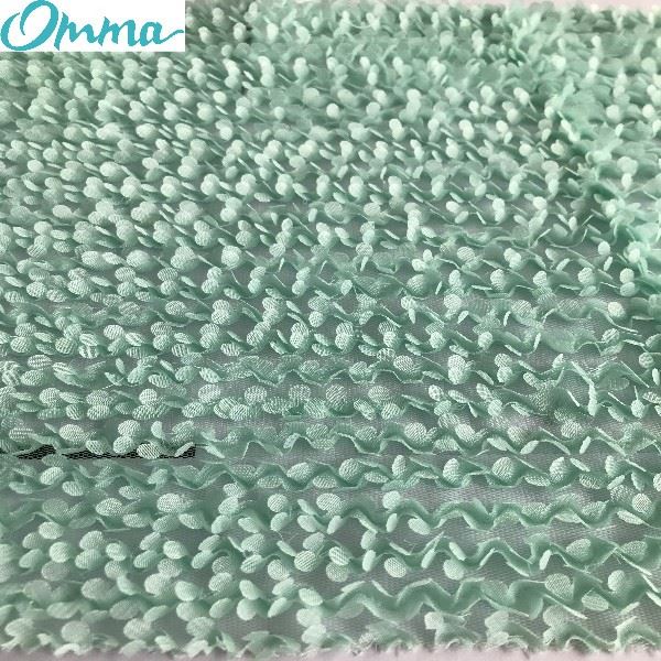 3D  FLORAL TULLE FABRIC